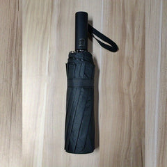12 Ribs Auto Open Close Umbrella Large Rain or Shine Windproof Sunshade