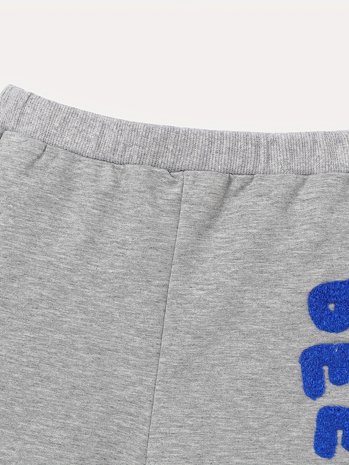 Baby Boys Letter Embroidered Sweatpants Animals Graphic Pants