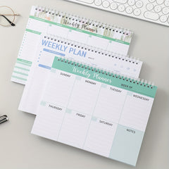 Weekly Planning Notepad To Do Planner With Notes Daily Schedules