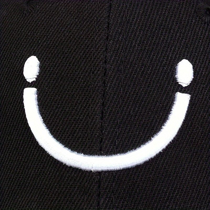 Men's Smile Face Baseball Cap Adjustable Sun Hat