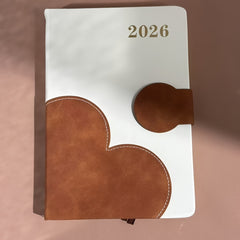 2026 Heart Shaped British Planner Customizable Weekly