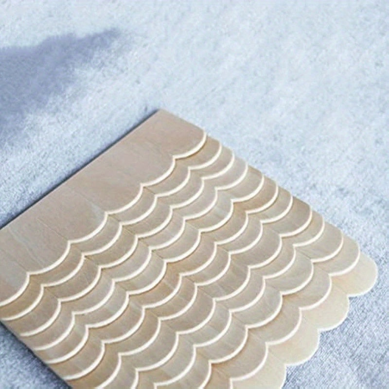 12 Pack Dollhouse Small House Roof Wooden Tiles
