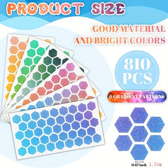 Anxiety Sensory Stickers 6pcs 12pcs 18pcs Anti Stress Tactile Rough