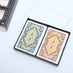2pcs Waterproof Playing Cards for Card Game Entertainment