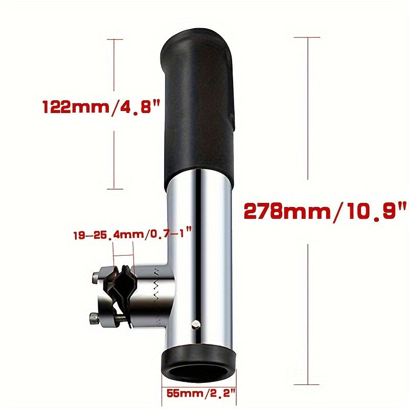 Adjustable Stainless Steel Marine Fishing Rod Holder Bracket