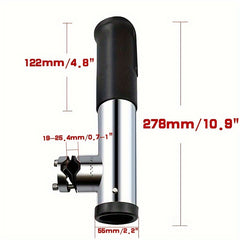Adjustable Stainless Steel Marine Fishing Rod Holder Bracket