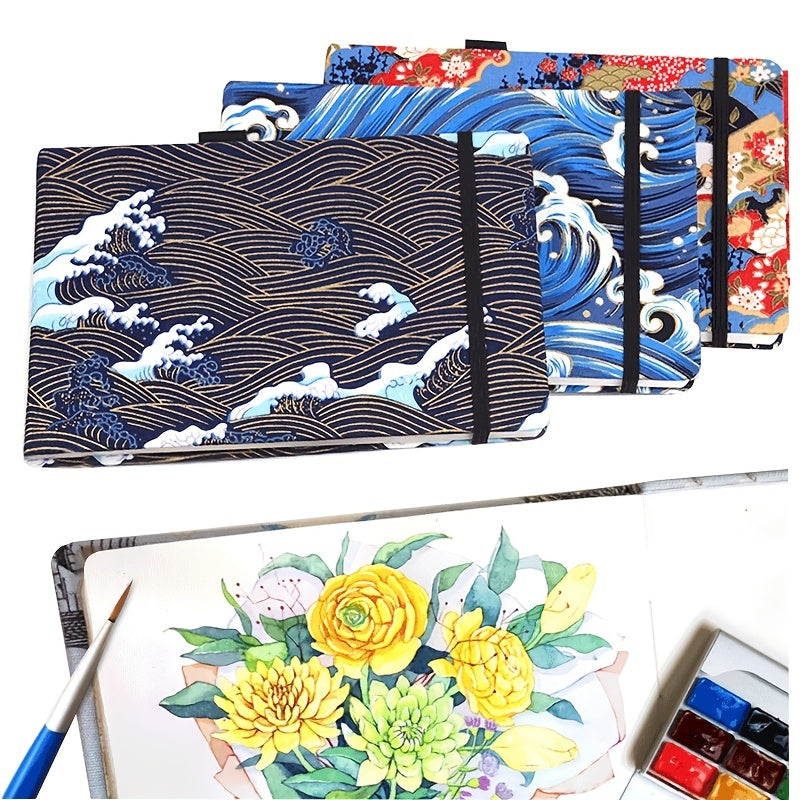 Watercolor Book Travel Hand painted Journal Student Art Painting Book