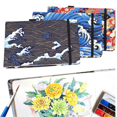 Watercolor Book Travel Hand painted Journal Student Art Painting Book