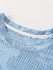 Camouflage Boy's 2pc T shirt & Shorts Set for Summer