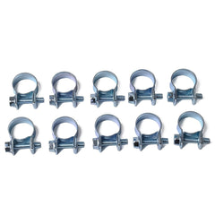 10pcs Mini Clamp 12 14mm Fuel Pipe Hose Clamp Air Hose Clamp Auto Parts