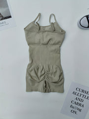 Stretchy Butt Lifting Yoga Rompers Tummy Control JumpSuits