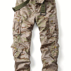 Classic Camo Cargo Pants Men's Tactical Outdoor Hiking Fishing