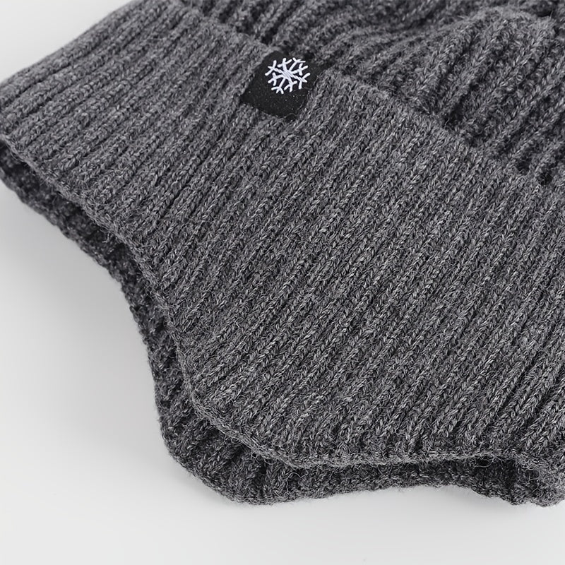 Men's Thermal Knitted Winter Hat & Neck Gaiter Set