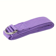 Yoga Stretching Strap With D Rings - Fitness Sports Resistance Rope