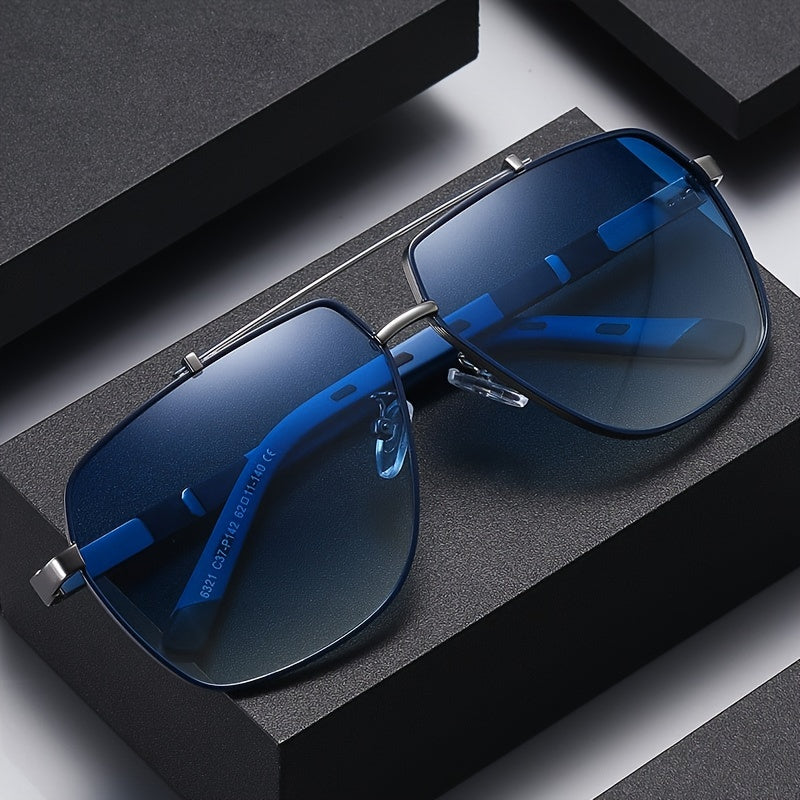 Men's Square Driver Driving Polarized Sunglasses UV400