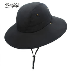 Wide Brim Waterproof Fisherman Hat Sunshade Outdoor Summer Hat