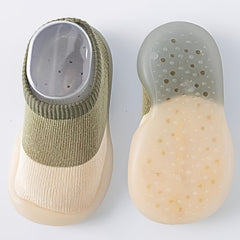 Block Floor Sock Shoes for Toddler Girls