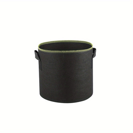 5pcs Aeration Grow Bags Nonwoven Fabric Pots With Handles