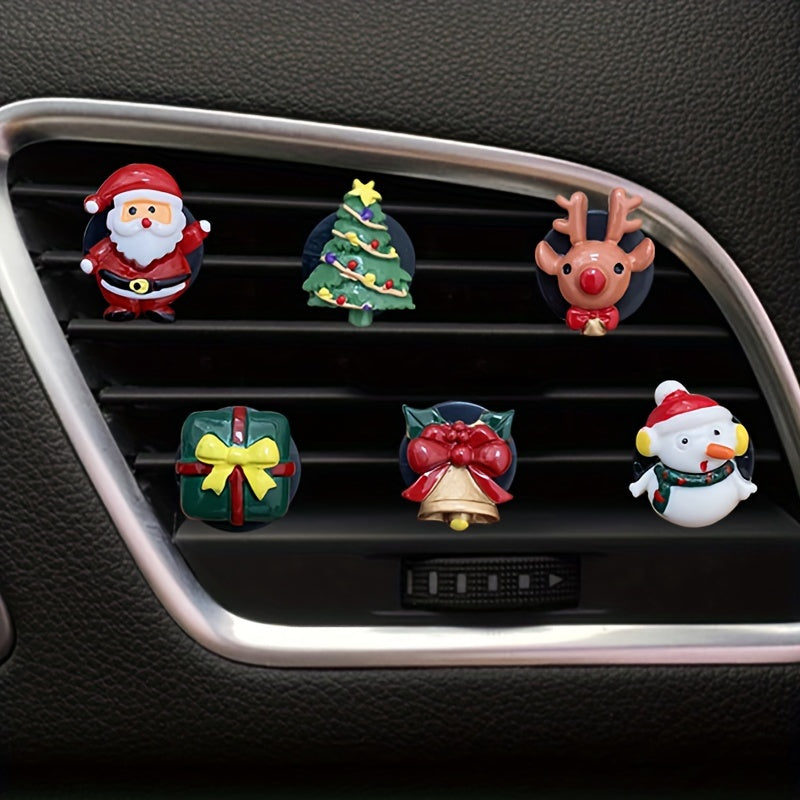 Christmas Car Decoration Air Freshener Ornament Gift Interior Supplies