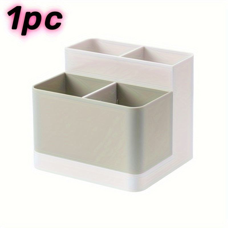 Desktop Storage Box Multifunctional Division Cosmetics Stationery Organizer