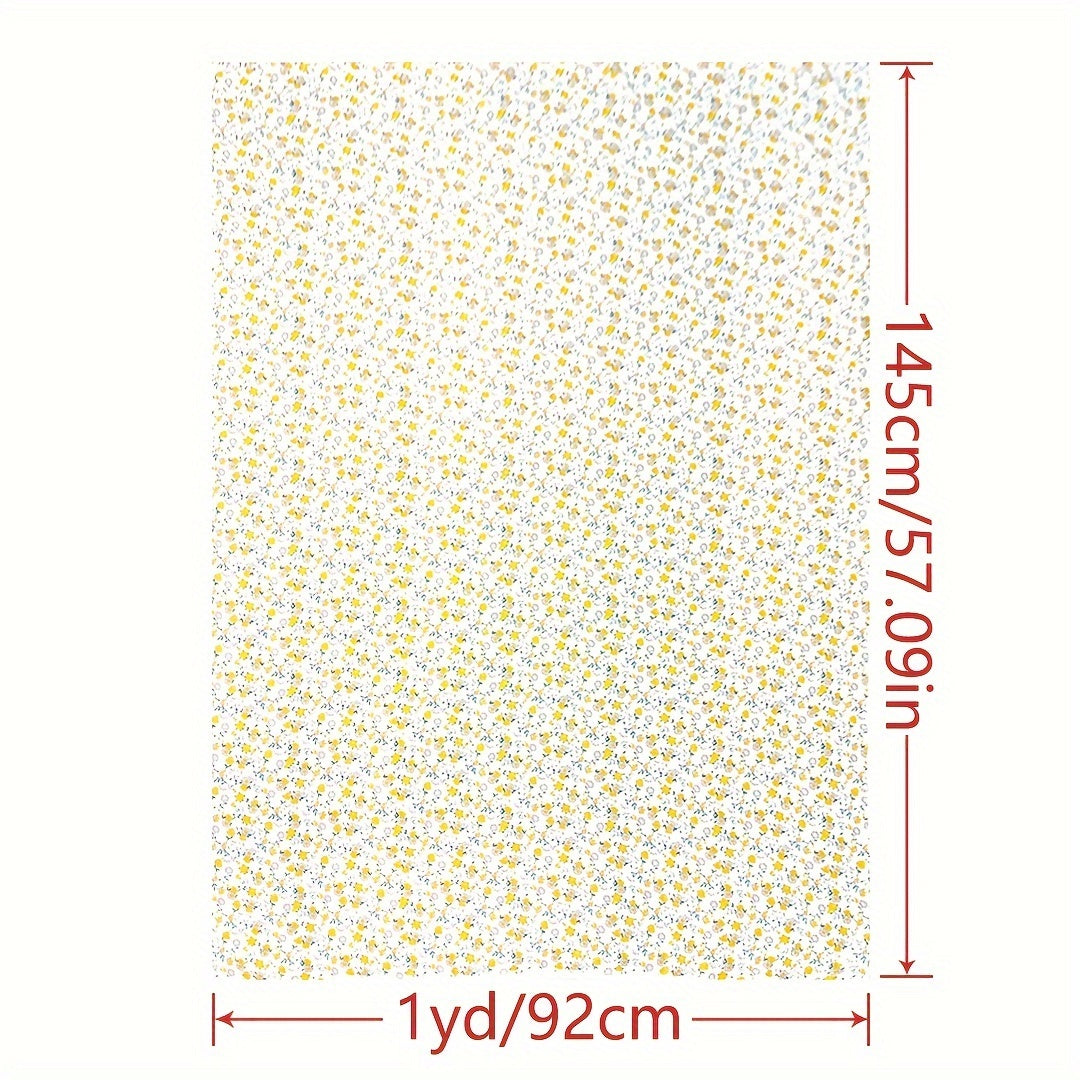 1yd Faux Cotton Fabric for DIY Pants Dress Quilts - Cut Size by Yard