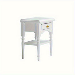 Mini Dollhouse Side Table with Drawer