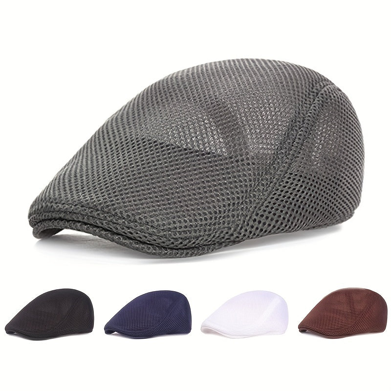 Men's Summer Mesh Peaked Cap Sun Hat