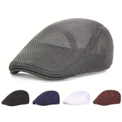 Men's Summer Mesh Peaked Cap Sun Hat