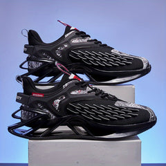 Men's Breathable Blade Sneakers Shock Absorption Running Shoes