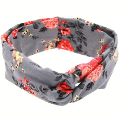5pcs Soft Knotted Headband Bow Hairband for Girls Kids Baby