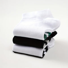 6 Pairs Striped Sports Socks Low Cut Women's Stockings