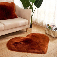 Heart Shaped Area Rug for a Cozy Home