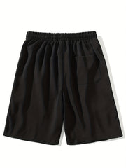 Men's Basic Drawstring Shorts With Pocket for Summer