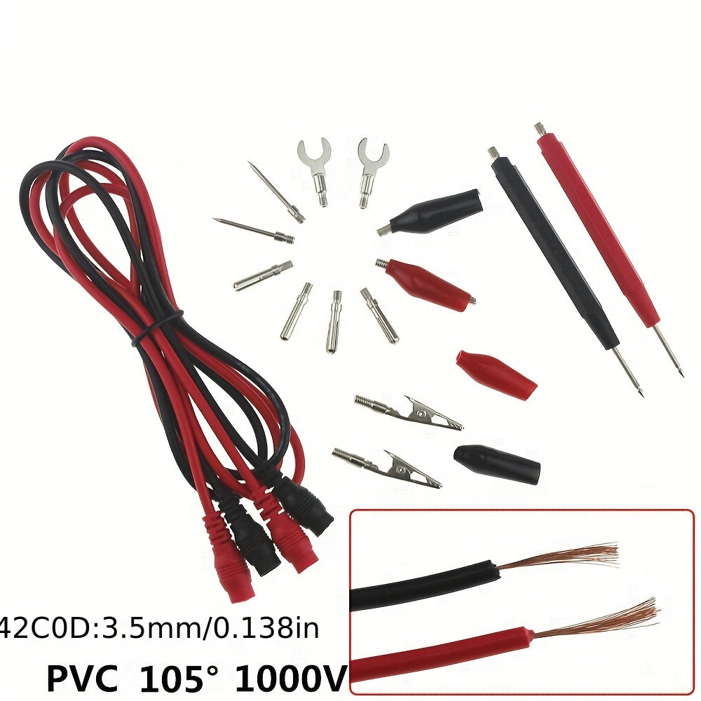 1000V 40 64 Cm Universal Meter Test Line Multimeter Table Pen