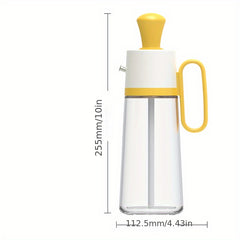 2-in-1 Dispenser Bottle Brush Liquid Seasoning Big Capacity Olive Sprayer