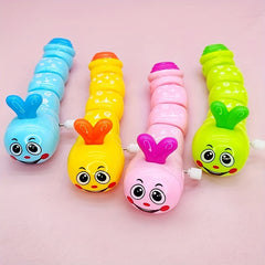 Colorful Clockwork Crawling Toys for Kids, Twistable Bodies, Fun Gift