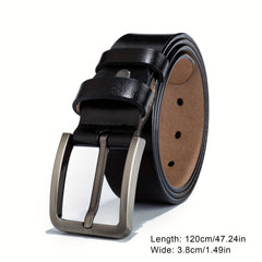 Men's Adjustable Leather Belt For Father Christmas Gift