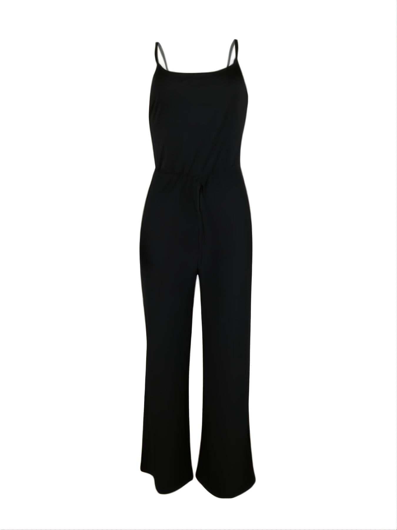 Solid Cami Top Wide Leg Jumpsuit