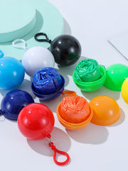 Disposable Rain Pancho Waterproof Outdoor Cycling Hooded Raincoat