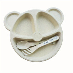 Fun & Colorful Kids Plate Set for Enjoyable Mealtime