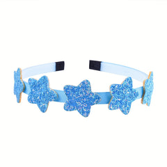 Kids Candy Princess Headband - Sequin Pentagram Set