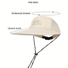 Mesh Sun Hat UV Protection Solid Visor Hat