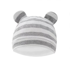 4pcs Baby Hat Cartoon Prints Soft Cotton for 0-6 Months Boy & Girl