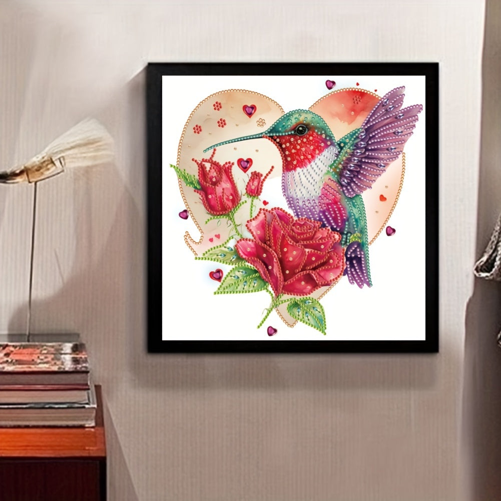Bird Pattern Diamond Painting Kit for Beginner DIY 5D Diamond Art Kit