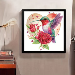 Bird Pattern Diamond Painting Kit for Beginner DIY 5D Diamond Art Kit