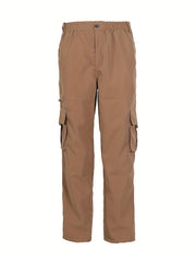Men's Cargo Pants Jogger Sweatpants Outdoor Trousers With Pockets