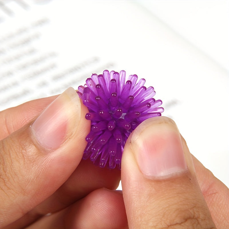 6pcs Hedgehog Ball Yoga Foot Massage Burr Plum Vent Toy