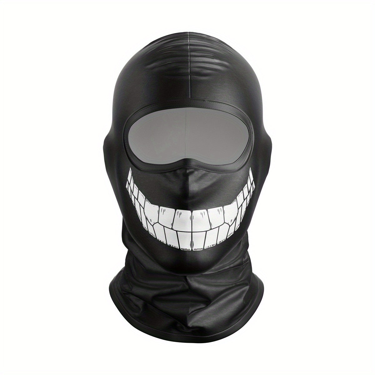 Smiling Ghost Pattern Breathable Balaclava for Outdoor Cycling