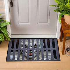 3D Sewer Clown Trap Bottomless Hole Anti Slip Floor Mats