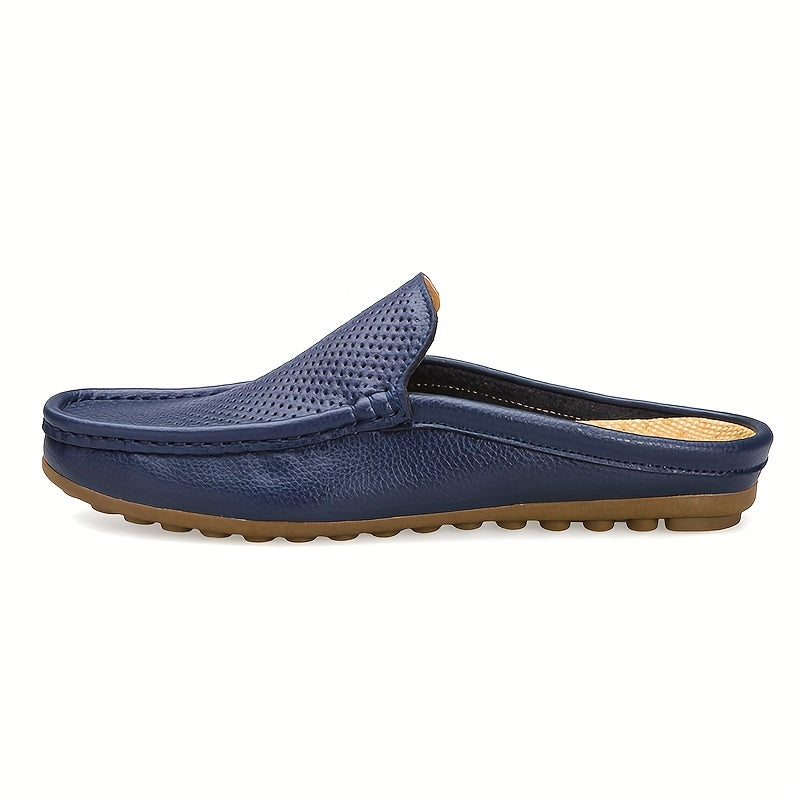 Men's Breathable Slip-On Loafers Outdoor Walking Shoes